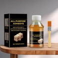 thumbnail image 1 of Glue Strong Welding Agent Fast Drying Natural Curing Glue Metal Glass Strong Glue Plaster Filler Wet And Fix Drywall Cracks in Ceiling Large Drywall Patch Drywall Clips 5/8 Wall Screen Sealer for, 1 of 4