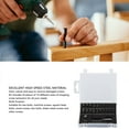 thumbnail image 3 of 22PCS Set Broken Bolt Remover Set High Speed Steel Multifunctional Damaged Screw Extractor Kit, 3 of 7