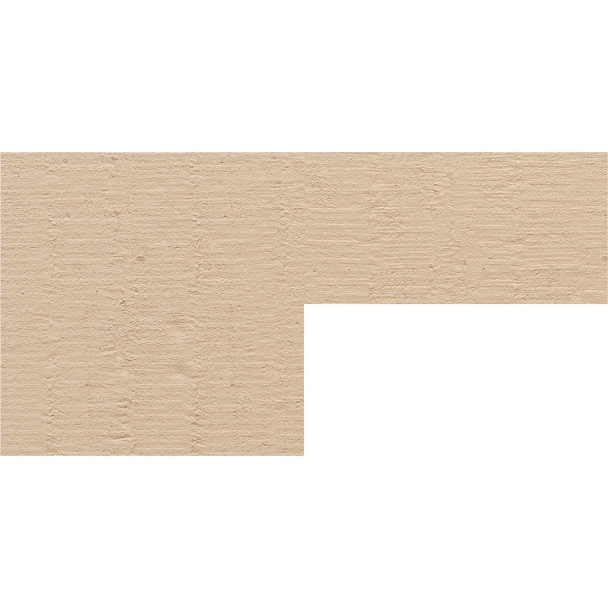 5"W x 10"D x 5"H Wide Chapel Hill Rough Cedar Woodgrain TimberThane Corbel, Primed Tan