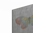 thumbnail image 2 of Luxe Metal Art 'White Barn Butterflies I' by Sue Schlabach, Metal Wall Art, 12"x12", 2 of 7