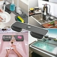 thumbnail image 3 of 1pc Shelf Liners, Silicone Sink Splash Guard, Faucet Dish Cloth & Sponge Pad, Anti-slip, 3 of 5