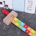 thumbnail image 3 of MasteelfCA Colorful Math Toys Numbers Decomposition Ruler Wooden Pulling Ruler Early Education Toy Numbers Matching Toy for Kids Toldder, 3 of 7