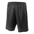 thumbnail image 2 of A4 Utility Mesh Shorts For Men in Black | NM5019, 2 of 2