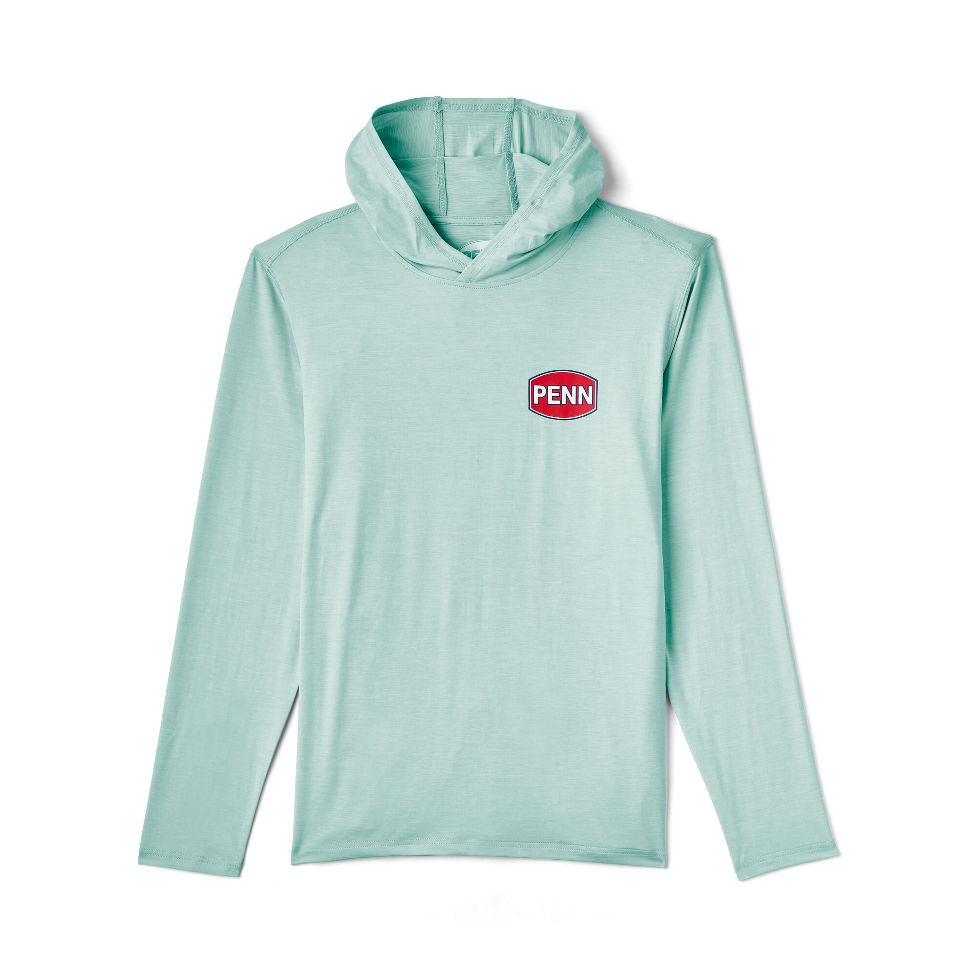 PENN UPF Performance Long Sleeve Hoodie, Seafoam, Size M