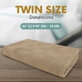 thumbnail image 2 of Waffle Weave Thermal Bed Blanket-66x90 Twin Comforter Cotton Throw Blankets for Bed, Sofa, Bedroom Decor, Housewarming Gifts, Layering of Hotels & Hospital Bed SheetsBeige, 2 of 6