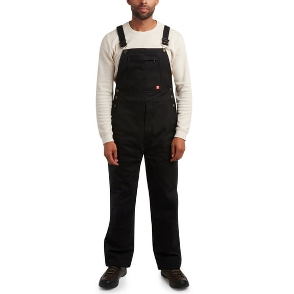 Firestone Mens Overalls - Warm Insulated Bib Overalls for Men, Durable Workwear Bibs, Sizes Run Small
