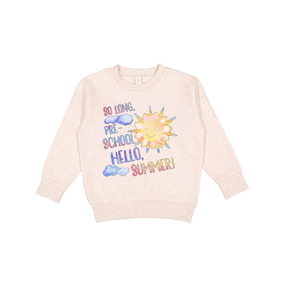 Inktastic So Long, Pre-school Hello, Summer Last Day of School Toddler Sweatshirt