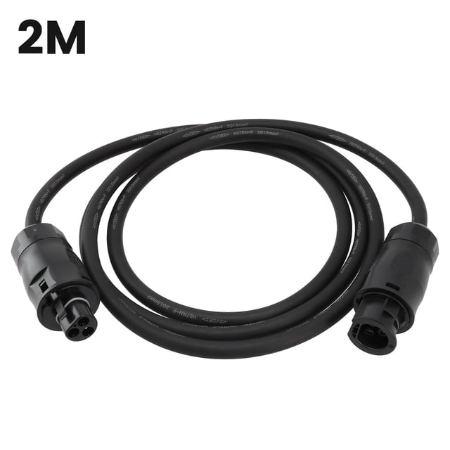 Connection Cable with BC01 Female to Plug Extension Adapter for Micro Inverters