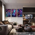 thumbnail image 3 of Hieng Video Game Wall Art Gaming Posters Gamer Wall Decor for Teen Boys Bedroom Graffiti Gamepad Headphones Canvas Prints Cool Pictures Pop Art Painting Men Room Decoration（Only canvas）, 3 of 6