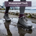 thumbnail image 5 of NORTIV 8 Women's Hiking Boots waterproof Lightweight Outdoor Trekking Non Slip Comfortable Camping Ankle breathable Boot Armadillo FieldLite, 5 of 10