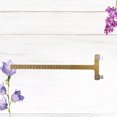 thumbnail image 3 of KAKOWELY Bow Filer Ruler Archery Bow Filer T Type Ruler Sight Point Sight Arrow Rest Aligner Tool (Golden)12.8"X3.54"X0.39", 3 of 4