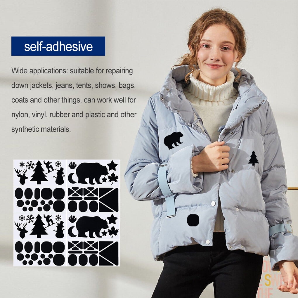 Down Jacket Repair Patch Waterproof No Ironing Stickers Supplies