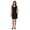 Black, variant on Active Women's Stretch Woven Tank Dress With Pockets