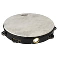 thumbnail image 3 of Pandereta Remo Fiberskyn Quadura Black 10, 3 of 5