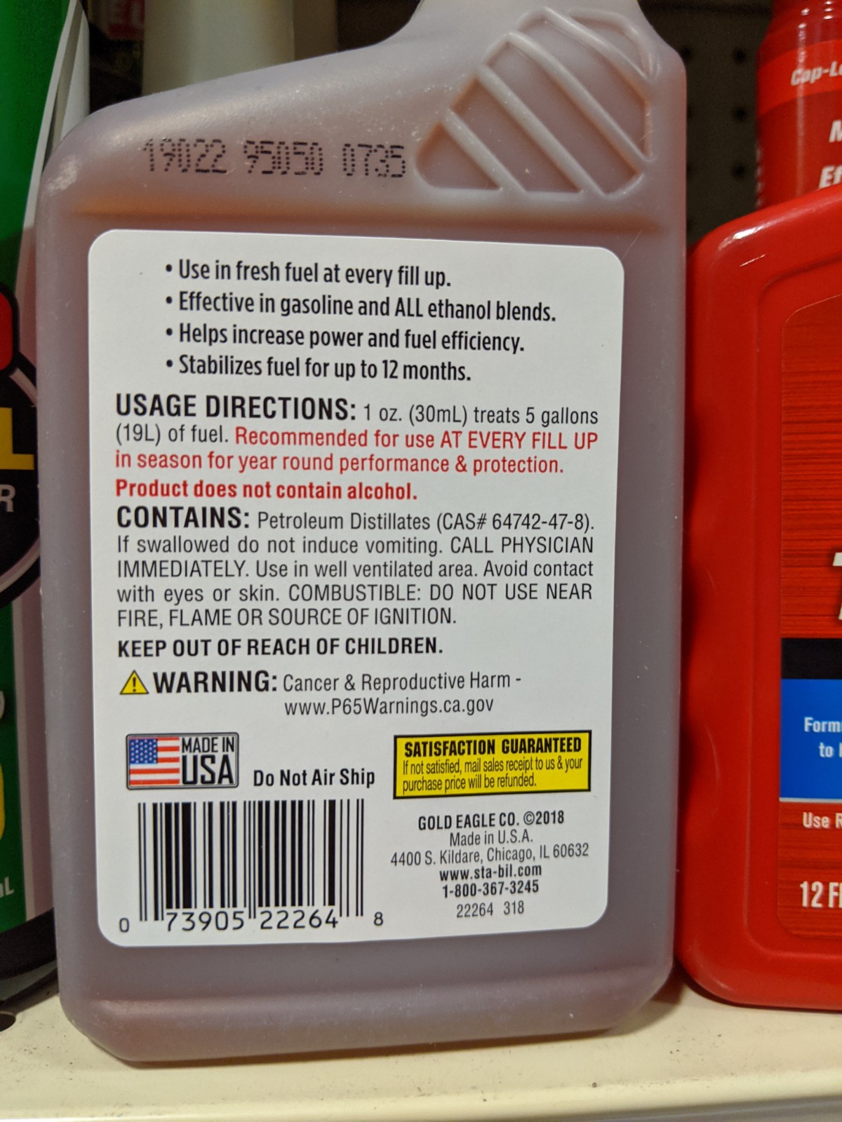 STA-BIL In-Season Protection Fuel System Treatment | Full Fuel System Cleaner, Fuel Injector Cleaner | Fuel Additive that Increases Fuel Mileage & Prevents Corrosion, 10 fl. oz. (22264)