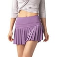 thumbnail image 6 of Clearance! Hontri Skirts for Women Women's High Waisted Running Skorts Sports Pleated Skirts Pockets Pant Skirts Tennis Skirt, 6 of 6