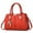 ZAM Red, variant on TAIAOJING Women's Shoulder Bag Handbags Ladies Purse Satchel Shoulder Bags Roomy Fashion Tote Leather Bag
