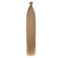 thumbnail image 2 of I Tip Human Hair Extensions 100 Strands Pre Bonded Stick Tip Keratin Real Remy Straight Hair, 2 of 5