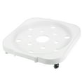 thumbnail image 2 of KAKOWELY Base de Réservoir de Propane Ronde en Pot avec Roues, Plateau de Réservoir de Gaz, Support de Cylindre de Gaz, Support de Rouleau pour Plante Robuste pour Intérieur Extérieur Maison Jardin, 2 of 5