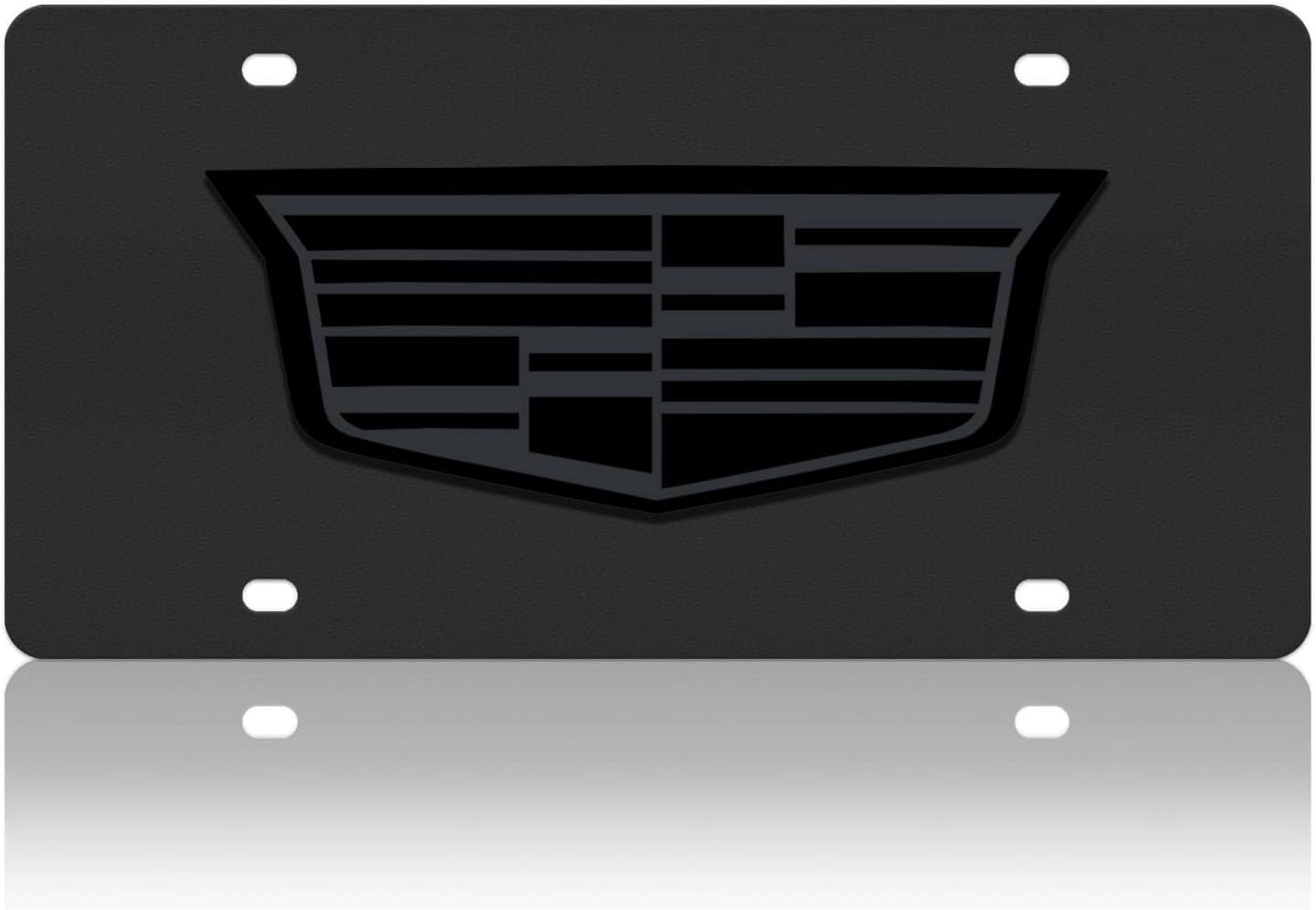 Eurosport Daytona Carbon Steel License Plate Frame - Compatible With Various Cars, Customizable Designs