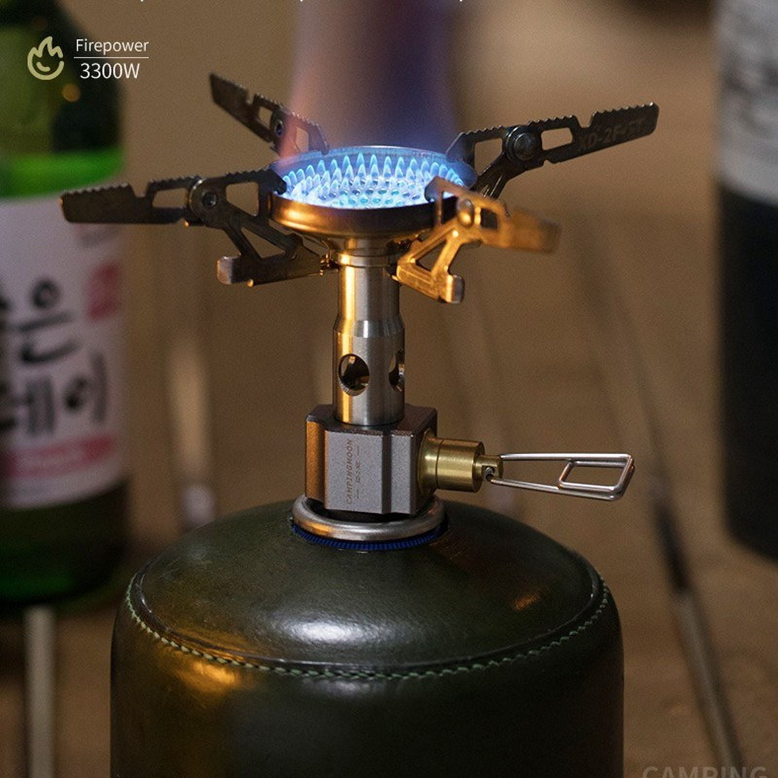 3300W High Efficiency Camping Split Gas Stove for Outdoor Use