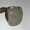 thumbnail image 4 of Retro 3 Snaps Bubble Visor for Open Face Helmets Vintage Shield Accessories, 4 of 5