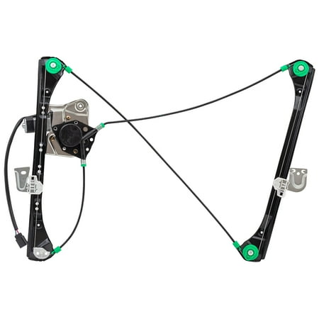 Pontiac Power Regulator Drivers Power Window Lift Regulator with Motor Assembly Replacement for Oldsmobile Pontiac Coupe 22702141 ()