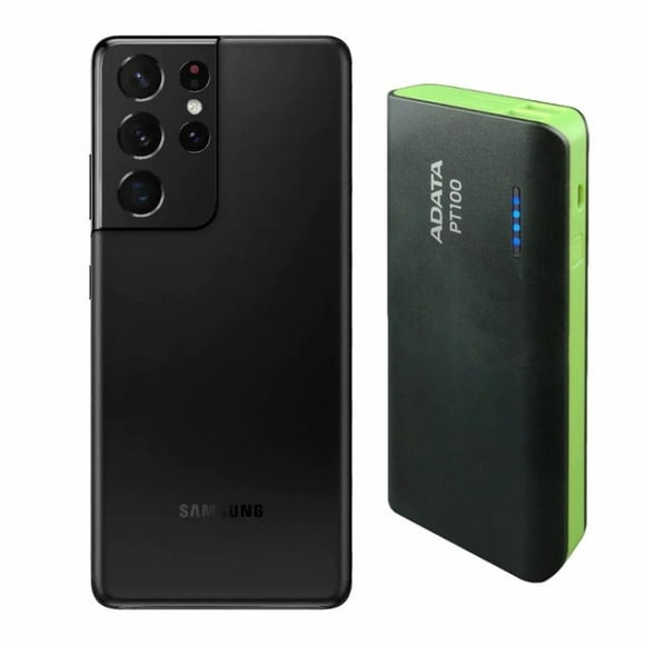 Galaxy S21 Ultra 128GB Reacondicionado Negro + Power Bank 10,000mah SM-G998U1