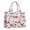 Red Mushroom Plant, variant on Large Capacity Tote Bag,Red Mushroom Plant White Pattern Handbag Fashion Luxury Tote Bag,15.7"x13"x 5.1" Inches,Laptop Compatible