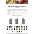 thumbnail image 2 of MixMatchy Women's Simple Casual Basic Active High Neck Ribbed Tank Top, 2 of 4