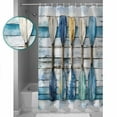 thumbnail image 4 of Paddle Shower Curtain, 36" x 72", Vintage Wood Grain Waterproof Bathroom Curtain Washable Shower Curtain Set with 12 Hooks, 4 of 6