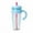 Sky Blue, variant on 1100ml Water Bottle with Straw - Leakproof Travel Cup for Hot & Cold Drinks | BPA-Free Plastic(Black)