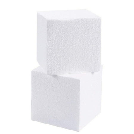 arts crafts foam modeling brick inches sculpture diy polystyrene cube block craft pack square