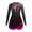 Hot Pink, variant on Alvivi Kids Girls Rhinestone Figure Roller Ice Skating Dress Ballet Dance Long Sleeve Skirted Leotard Yellow 10