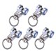 thumbnail image 1 of 5 piezas de rieles para cortinas, poleas silenciosas, prácticos accesorios para cortinas, 1 of 5