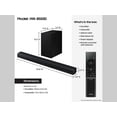 thumbnail image 6 of SAMSUNG B-Series 3.1ch DTS Virtual:X Soundbar w/ Bass Boost HW-B550D/ZA, 6 of 15