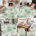 thumbnail image 6 of Rectangle Area Rug 5x8ft,Summer Green Leaves Starfish Water Drop Washable Carpet Non-Slip Runner Accent Rugs Indoor Floor Mat for Bedroom Living Room Decor,Underwater World, 6 of 9