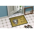 thumbnail image 2 of Saluki Spoiled Dog Lives Here Door Mat, 2 of 2