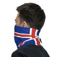 thumbnail image 2 of Cooling Neck Gaiter Face Cover Scarf The Icelandic Flag Protection Mask Windproof Hiking Cycling Running For Men Women, 2 of 7