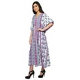 thumbnail image 5 of Moomaya Long Caftan Maxi Dress Beach Swimwear Cover Up Womens Kaftan Plus Size, 5 of 6
