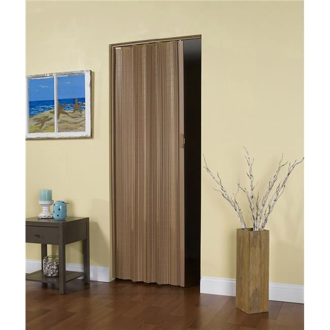 32x 80 in. Horizon Interior Folding Accordion Door, Natural