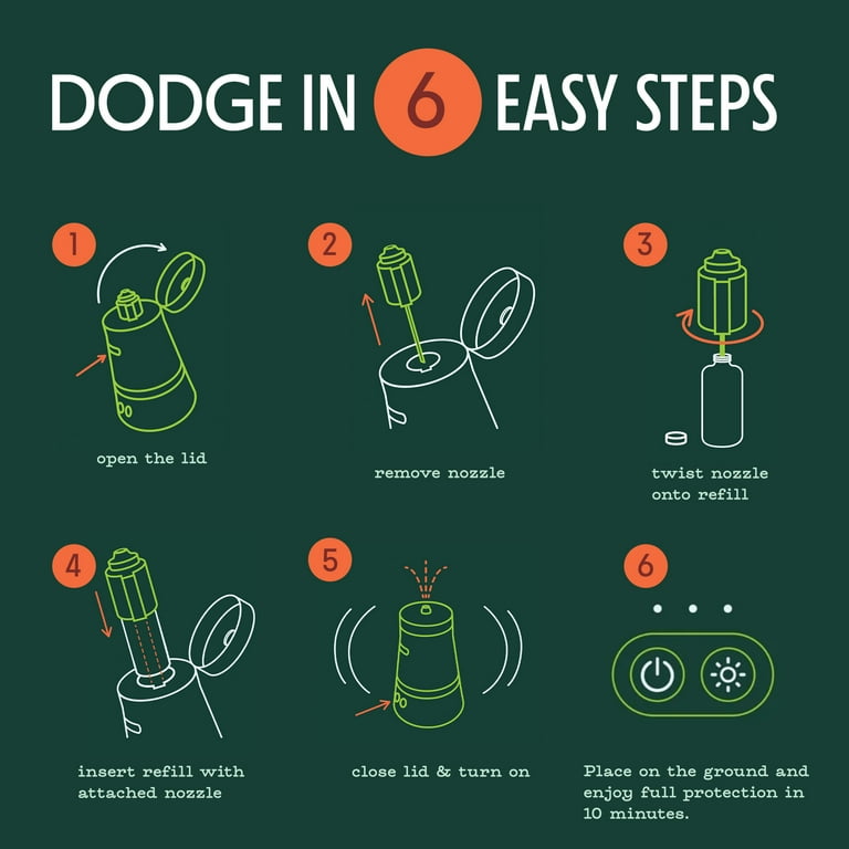 Murphy's Naturals Plant-Based Mosquito Dodger Zone Refill