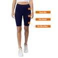 thumbnail image 4 of Women's Peach Skin Bike Shorts Biker Leggings Yoga Shorts, 4 of 4