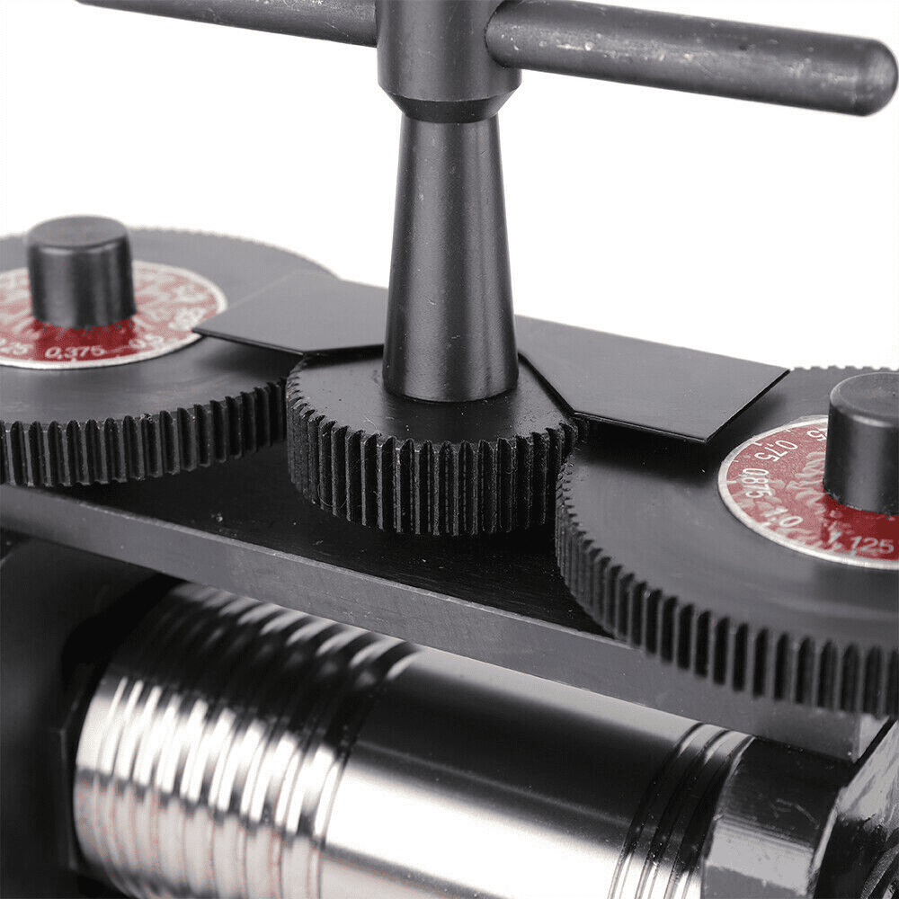 CNCEST 130mm Jewelry Press Tools Manual Jewelry Rolling Mill Machine Flat Roller Nice