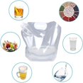 thumbnail image 5 of Bolsa de contenedor de agua plegable de 1,3 galones, jarra de almacenamiento de plástico transparente de grado alimenticio sin BPA para deportes, acampadas, montañismo,(1,3 galones, paquete, 5 of 5
