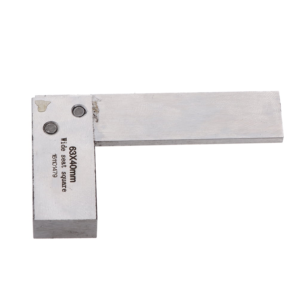 Right Angle Ruler Square Edge 90 Degree Engineers Building Measuring Tool 