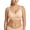 01 Mesh-Beige, variant on SHARICCA Womens Seamless Wirefree Bra Breathable Cooling Everyday Jelly Bra