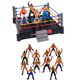 thumbnail image 2 of Figura de luchador Zhivalor conjunto de modelo de escena de arena adorno juguetes para niños, 2 of 5