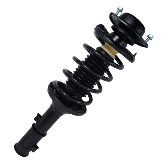 Detroit Axle - Left Front Driver Side Strut & Coil Spring Complete Assembly Replacement for 2000-2005 Hyundai Accent