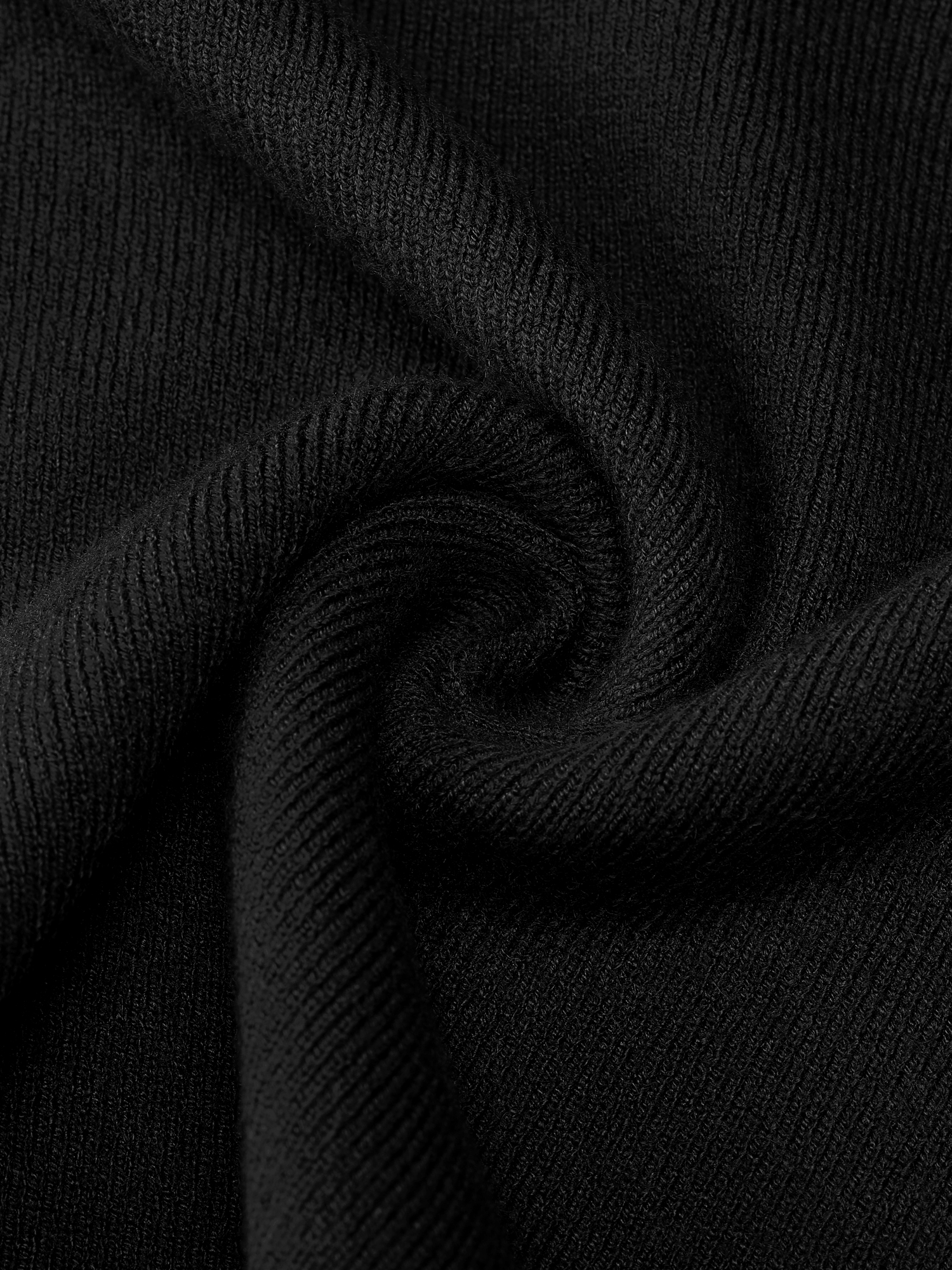 DARING DIVA Square Neck Sweater Bodysuit Blouse Tops M Black
